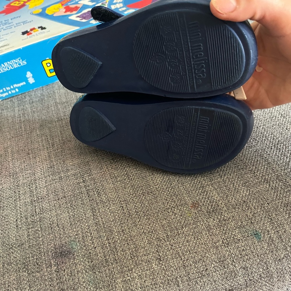 Mini Melissa shoes size 10